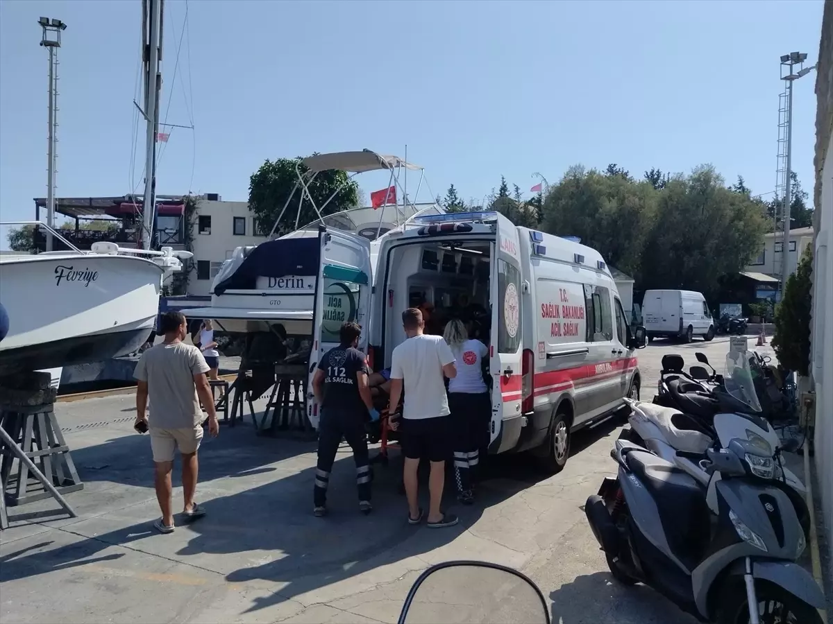 Bodrum\'da Gezi Teknesinde Yaralanma