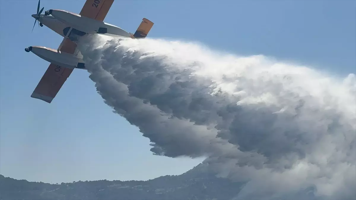 Bodrum\'da Yangın Kontrol Altına Alındı