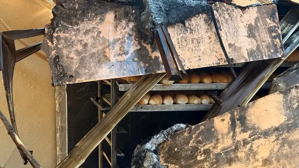 Bolu\'da Fırında Yangın