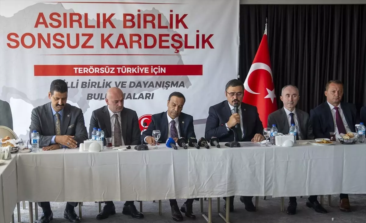 Bolu\'da "Terörsüz Türkiye için Milli Birlik ve Dayanışma Buluşmaları" programı düzenlendi