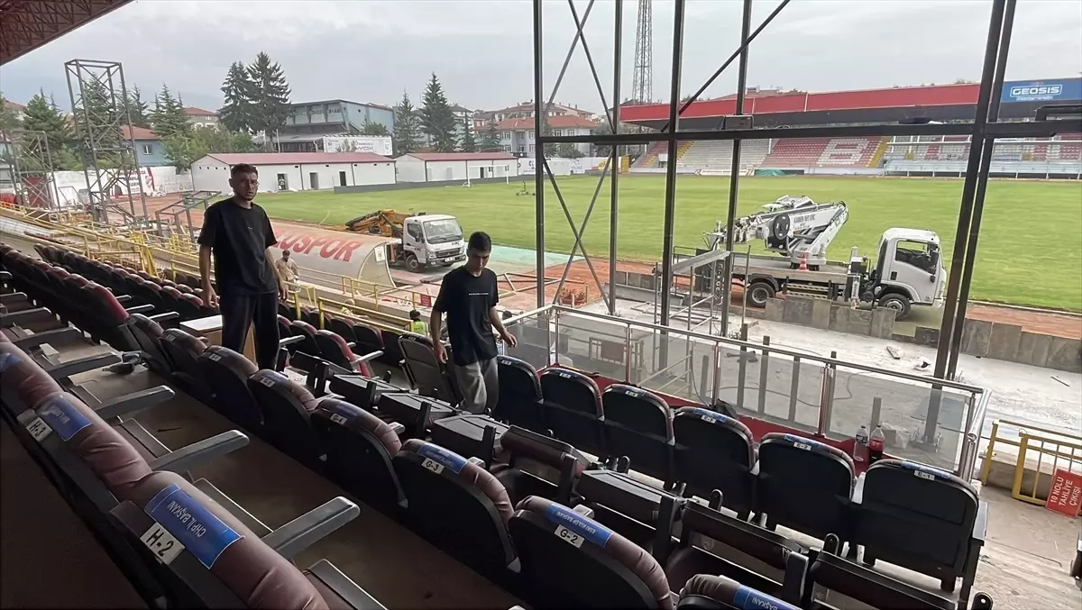 Boluspor-Manisa FK Maçı Bolu Atatürk Stadyumu\'nda