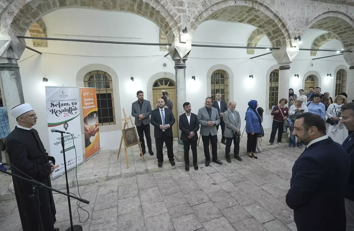 Saraybosna\'da Tezhip Sanatı Sergisi Açıldı