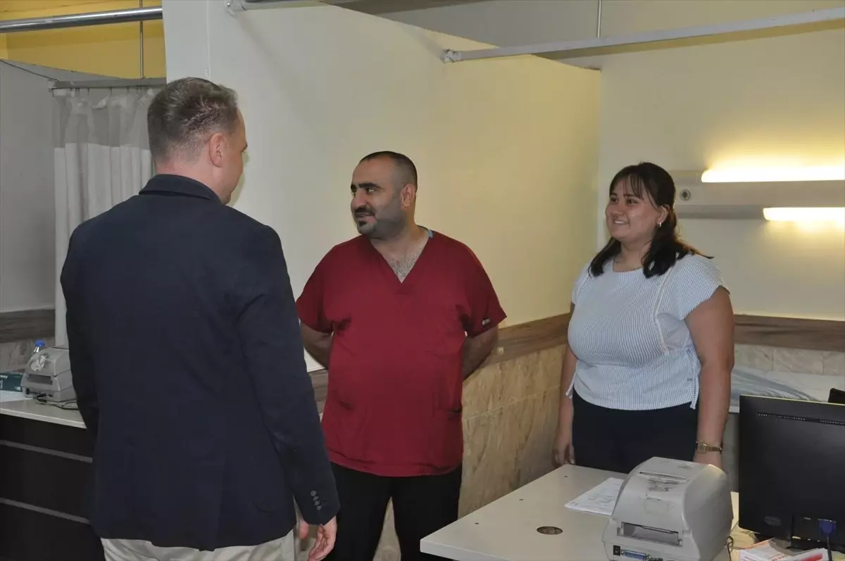 Bulanık Kaymakamı Koşansu Bayramda Güvenlik Güçlerini Ziyaret Etti