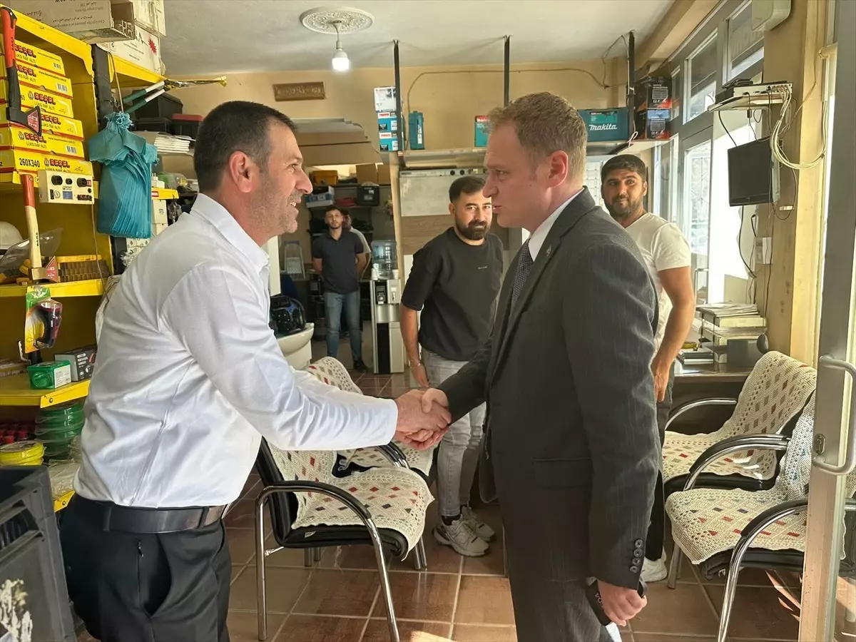 Kaymakam Koşansu Esnafı Ziyaret Etti