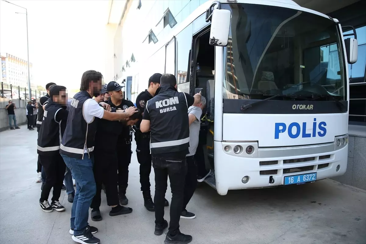 Bursa\'da Çetkinler Çetesi Operasyonu