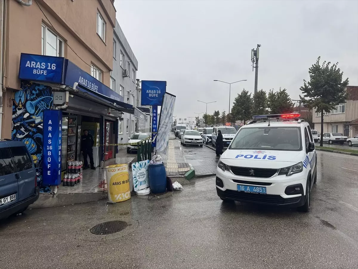 Bursa\'da Pompalı Tüfekli Saldırı
