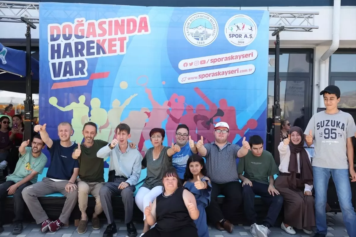 Kayseri\'de Özel Çocuklara Spor Etkinliği