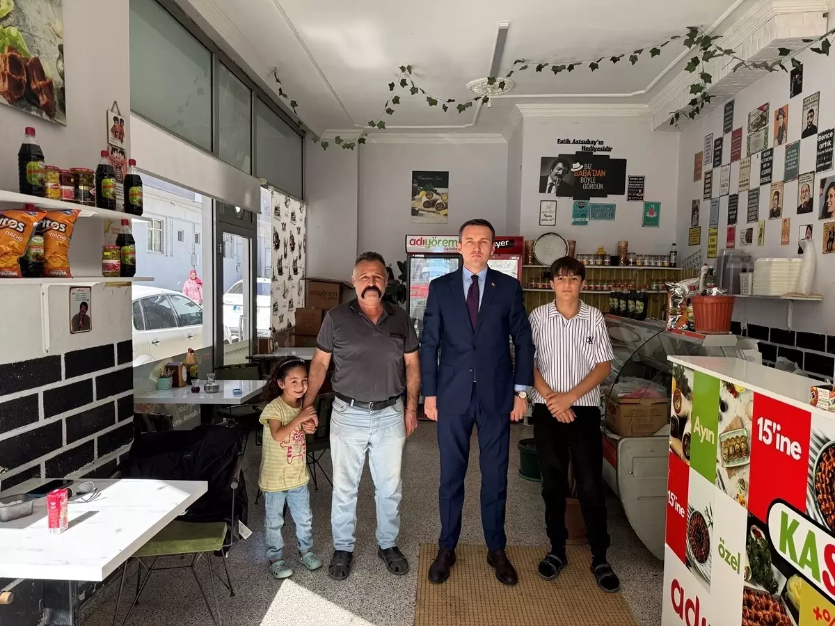 Kaymakam Bakan Esnafla Buluştu