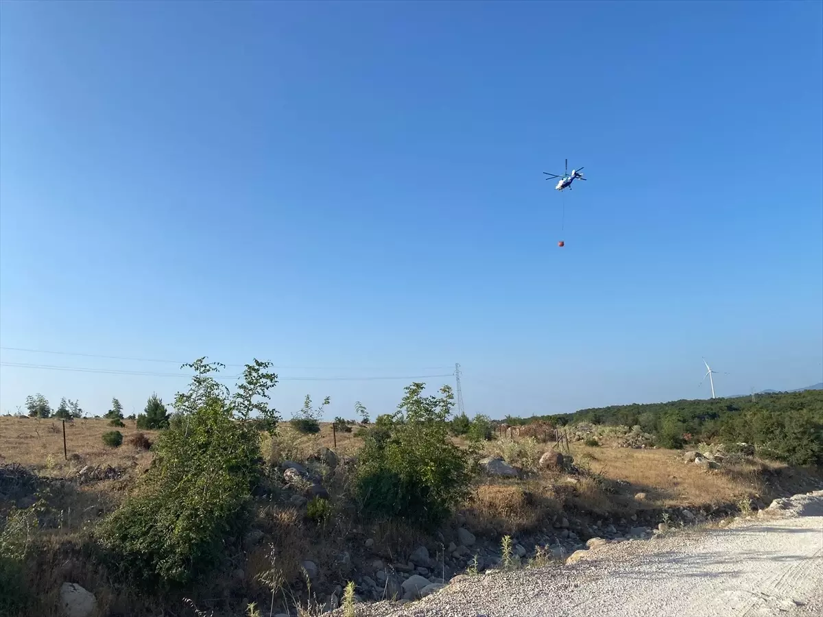Çanakkale\'de Orman Yangını Kontrol Altına Alındı