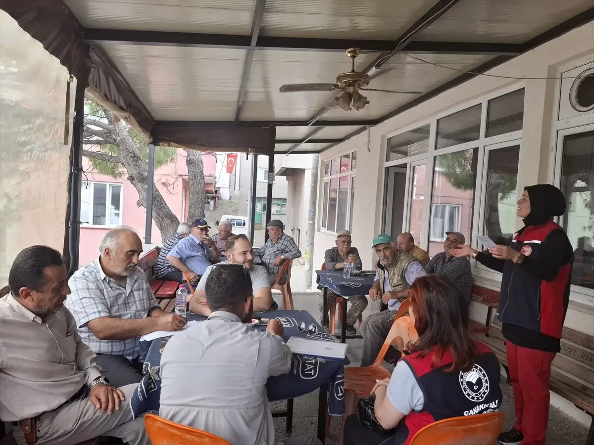 Çanakkale\'de Pestisit Denetimleri ve Eğitimler Devam Ediyor