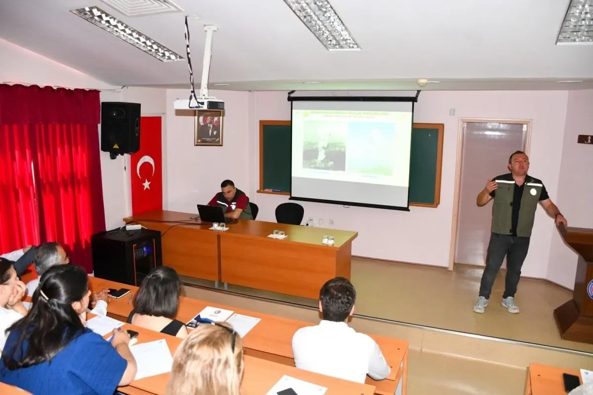 ÇOMÜ\'de Orman Yangınları Eğitimi