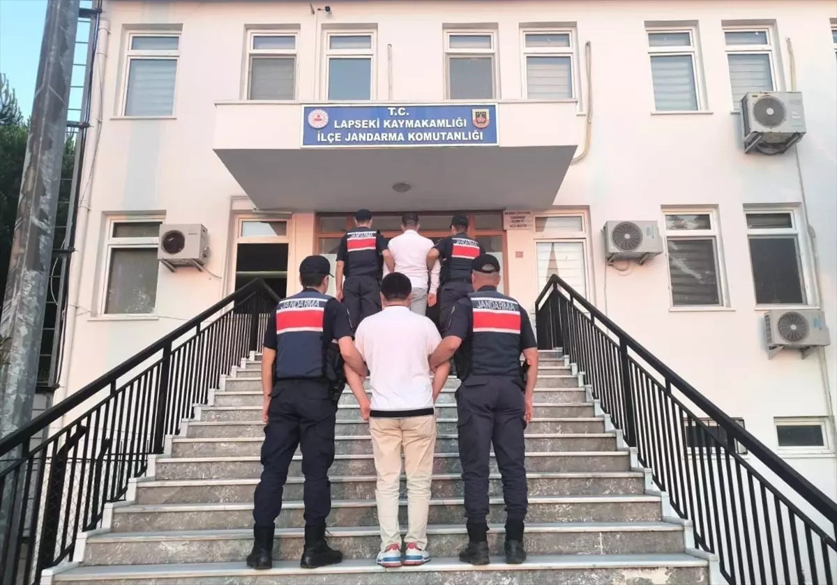 Lapseki\'de Yangın: 2 Şüpheliye Adli İşlem