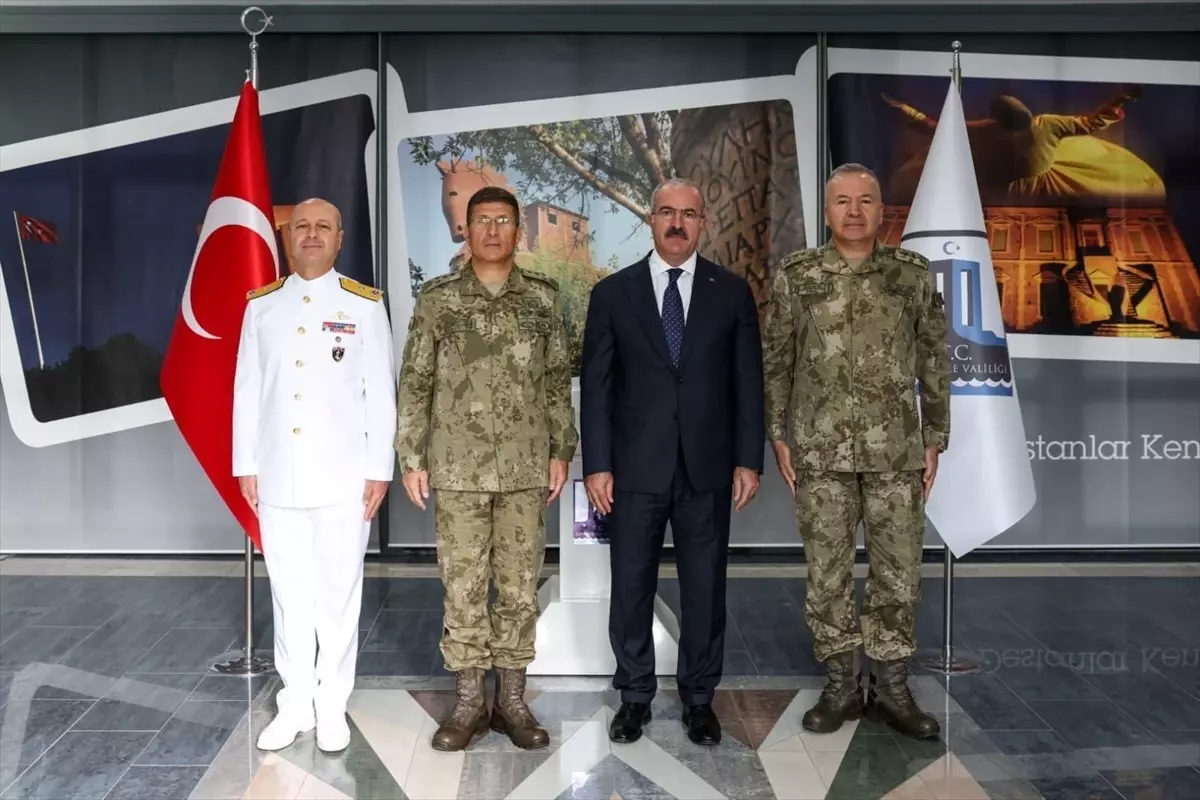 Vali Toraman, Orgeneral Ersay\'ı Kabul Etti