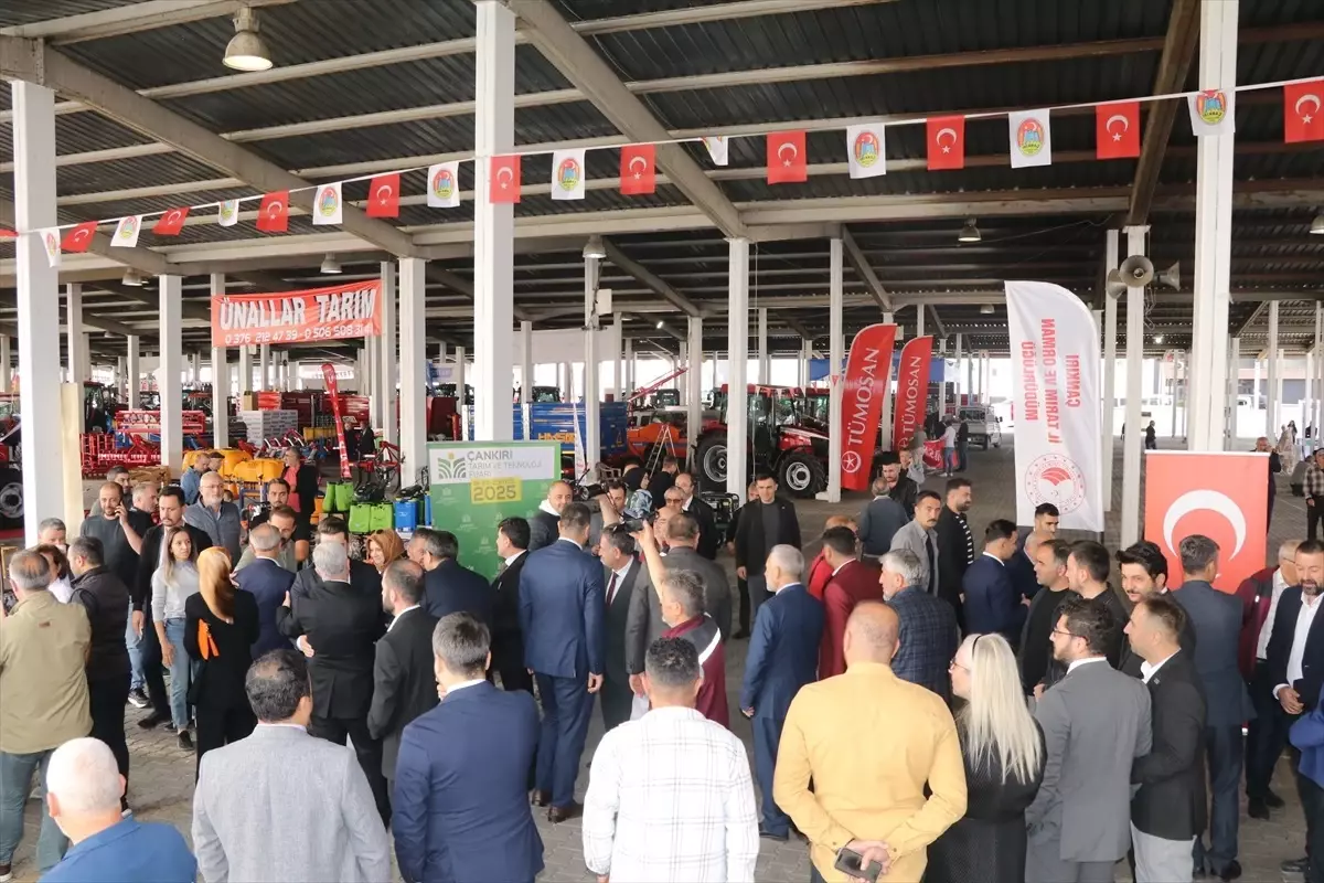 Çankırı Tarım ve Teknoloji Fuarı Açıldı