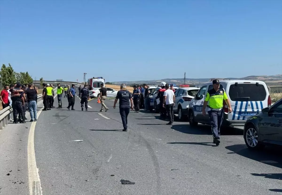 Çatalca\'da Kaza: Jandarma Astsubay Hayatını Kaybetti