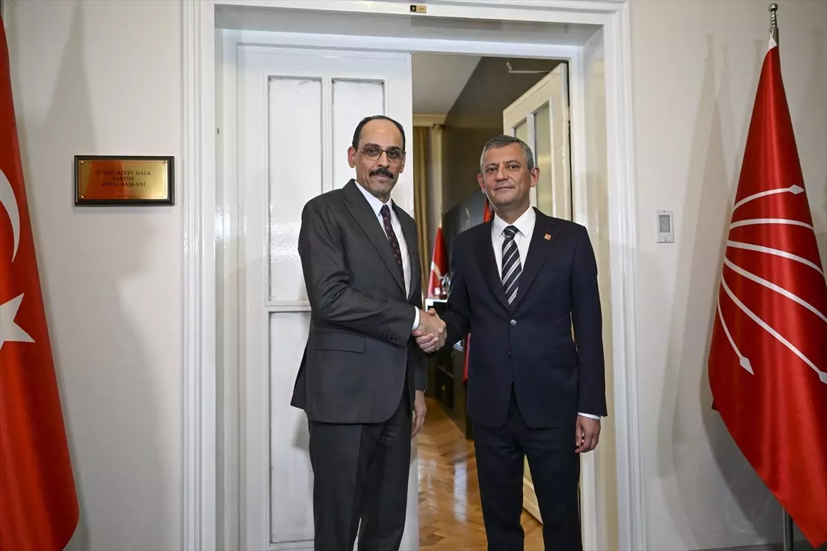 Özgür Özel ve İbrahim Kalın Görüşmesi