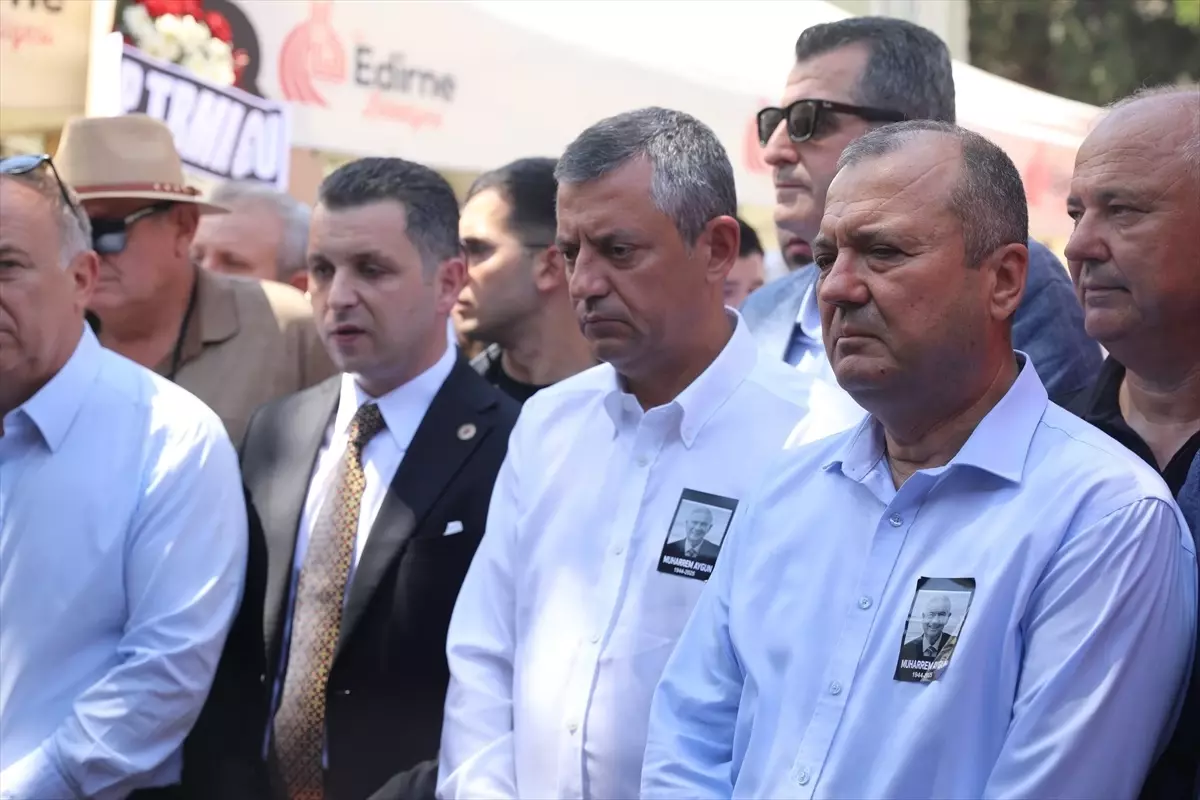 Özgür Özel, Muharrem Aygun\'un Cenaze Törenine Katıldı