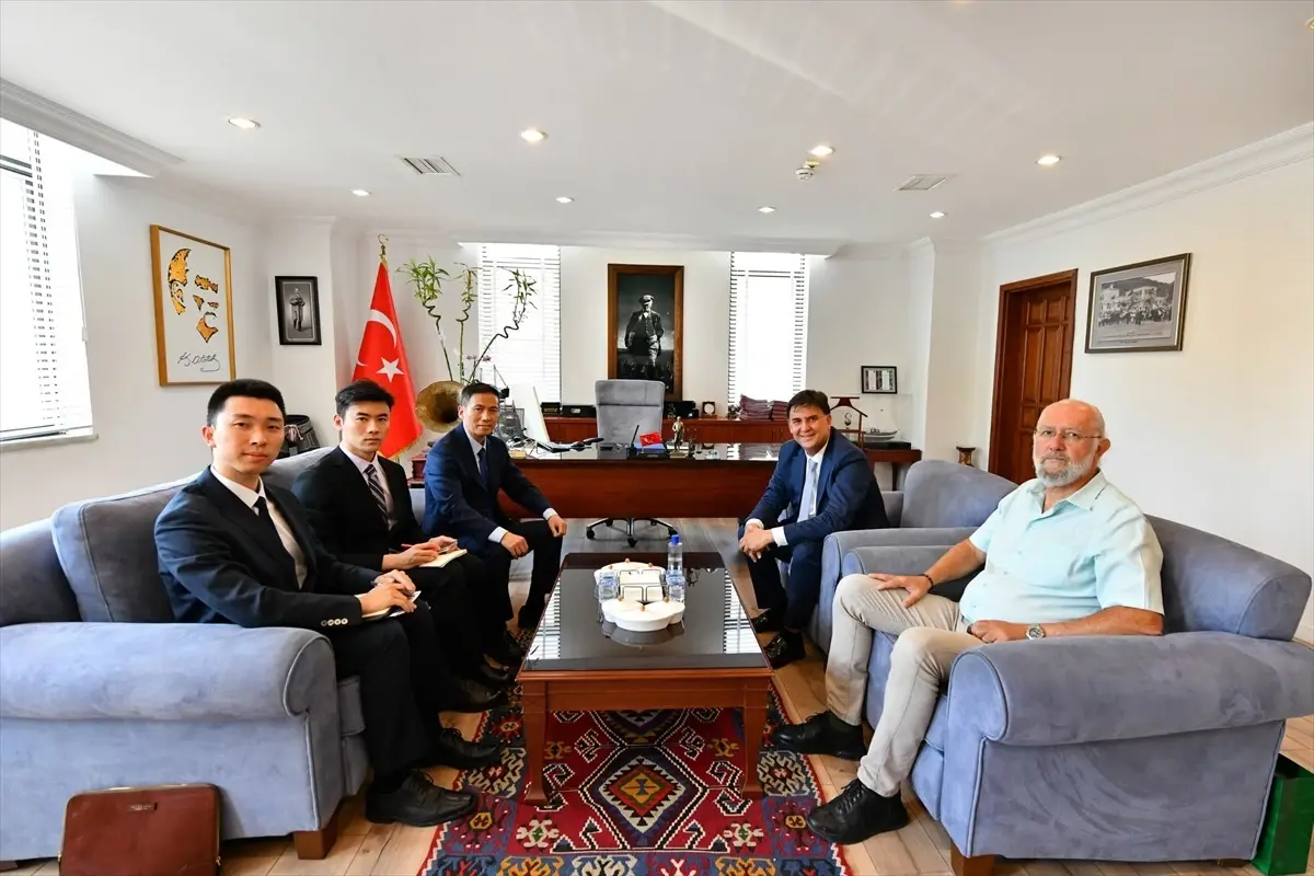 Çin Heyeti Fethiye\'yi Ziyaret Etti