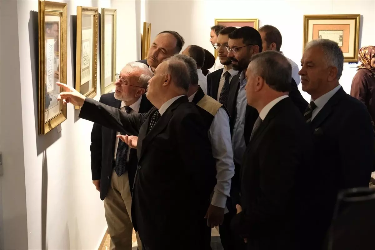 Çorum\'da Hattatlar Sergisi Açıldı