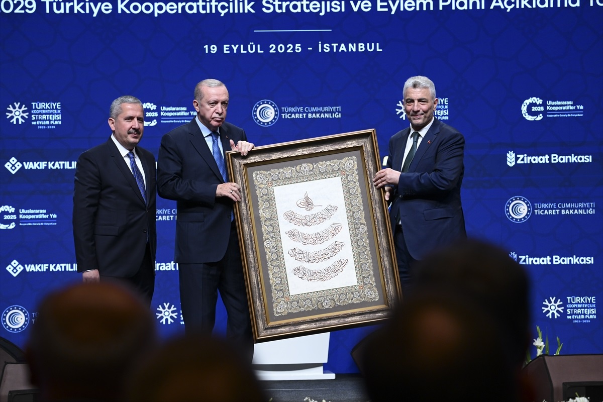 Cumhurbaşkanı Erdoğan, 2025-2029 Türkiye Kooperatifçilik Stratejisi ve Eylem Planı Tanıtım Töreni\'nde konuştu: (2)