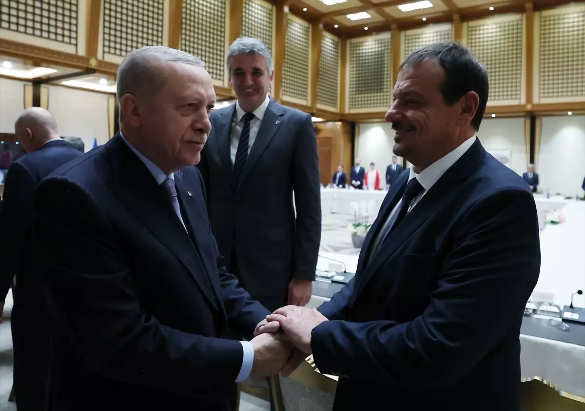 Cumhurbaşkanı Erdoğan, Basketbol Takımı\'nı Kabul Etti