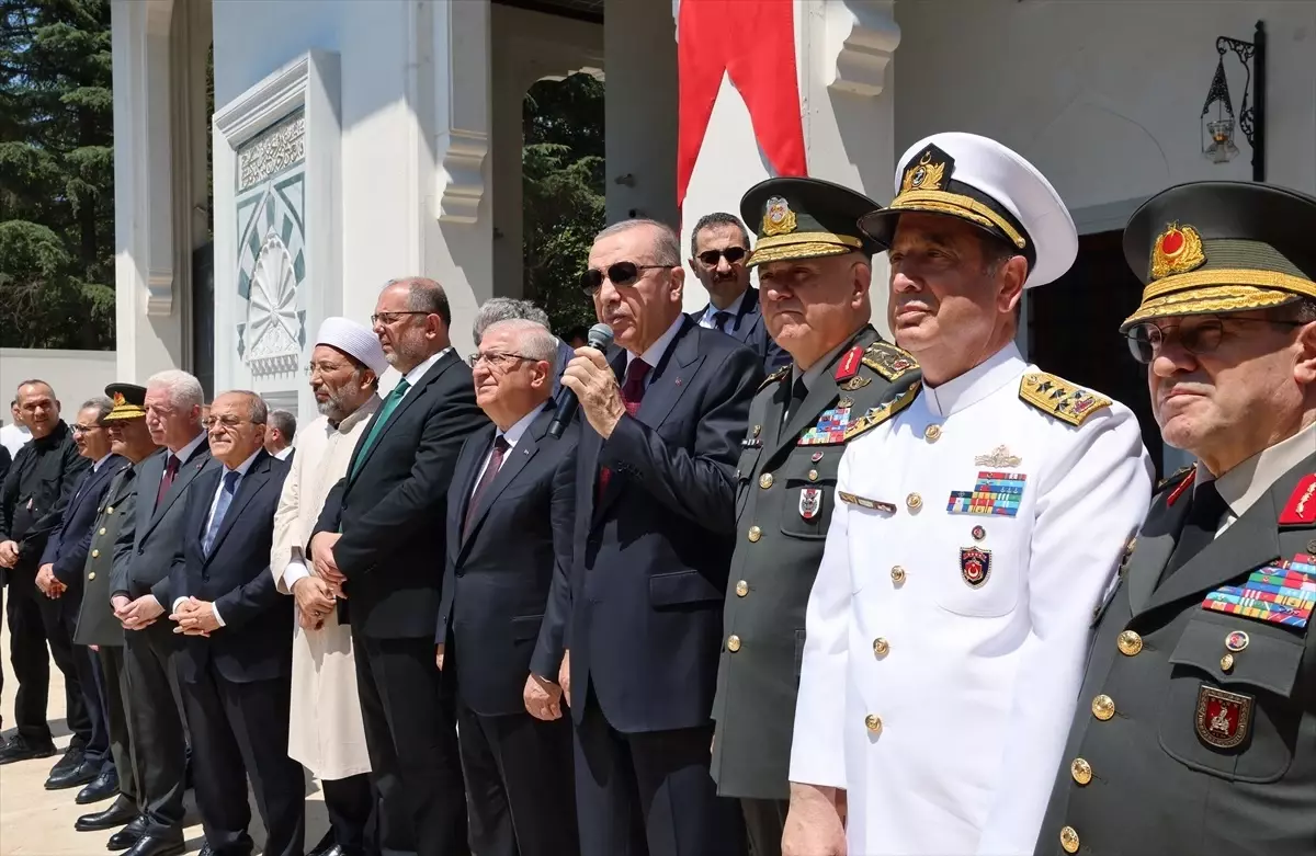 Cumhurbaşkanı Erdoğan, Milli Savunma Üniversitesine bağlı birimlerdeki camilerin açılış töreninde konuştu Açıklaması