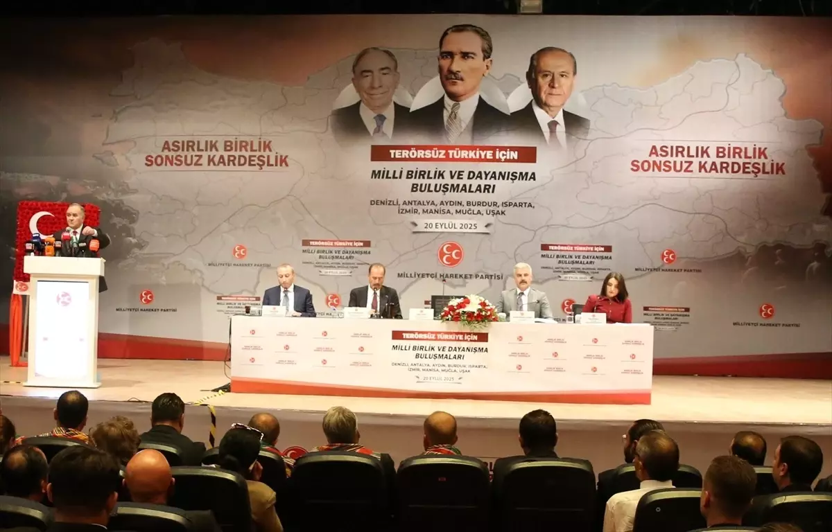 MHP\'den Terörsüz Türkiye Toplantısı