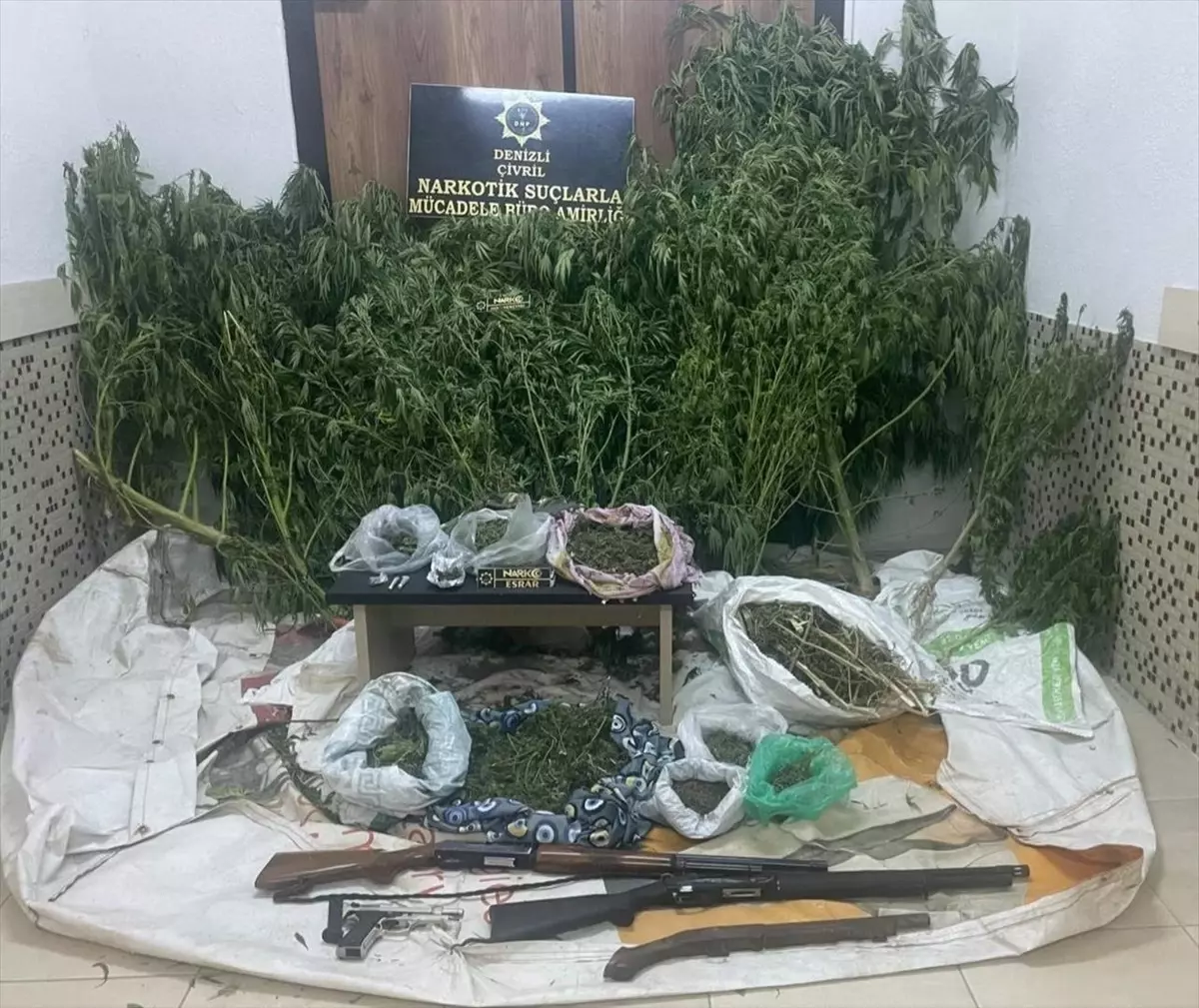 Denizli\'de Uyuşturucu Operasyonu: 2 Tutuklama