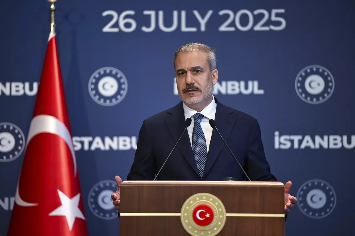 Dışişleri Bakanı Fidan, İstanbul\'daki Balkan Barış Platformu toplantısının ardından konuştu: (1)