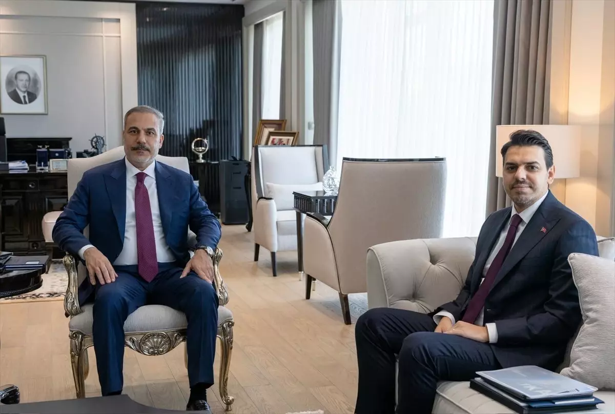 Hakan Fidan, TİKA Başkanı Eren ile Görüştü