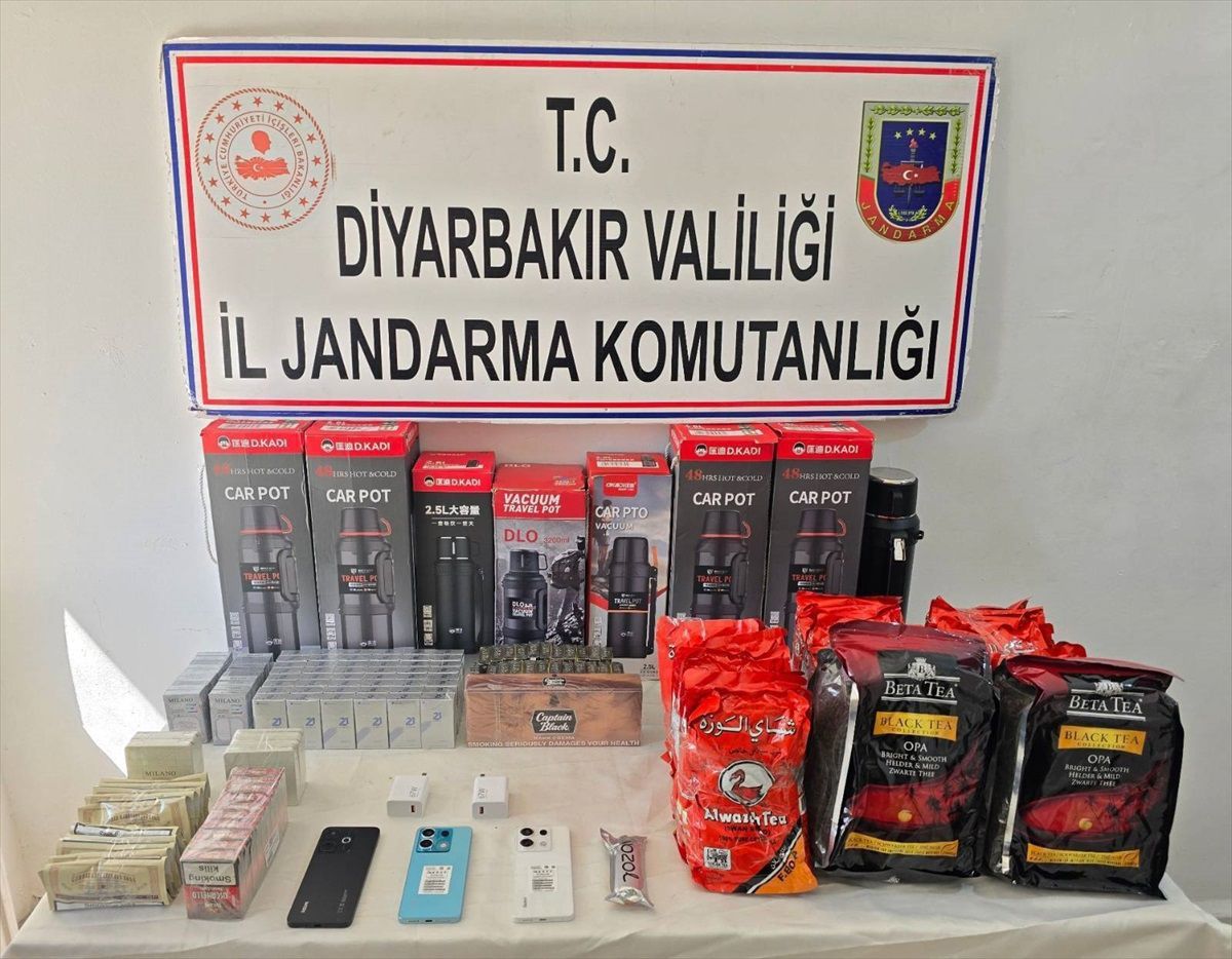 Diyarbakır\'da Kaçakçılık Operasyonları: 65 Gözaltı