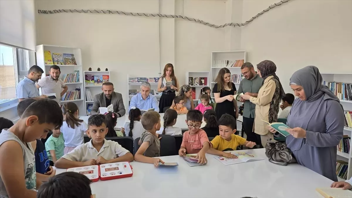 Çınar\'da Yeni Kütüphane Açılışı