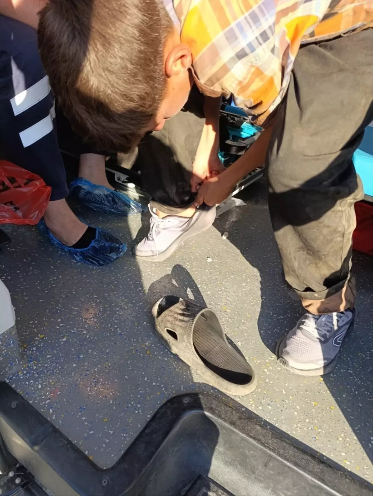 Ambulans Şoföründen Örnek Davranış