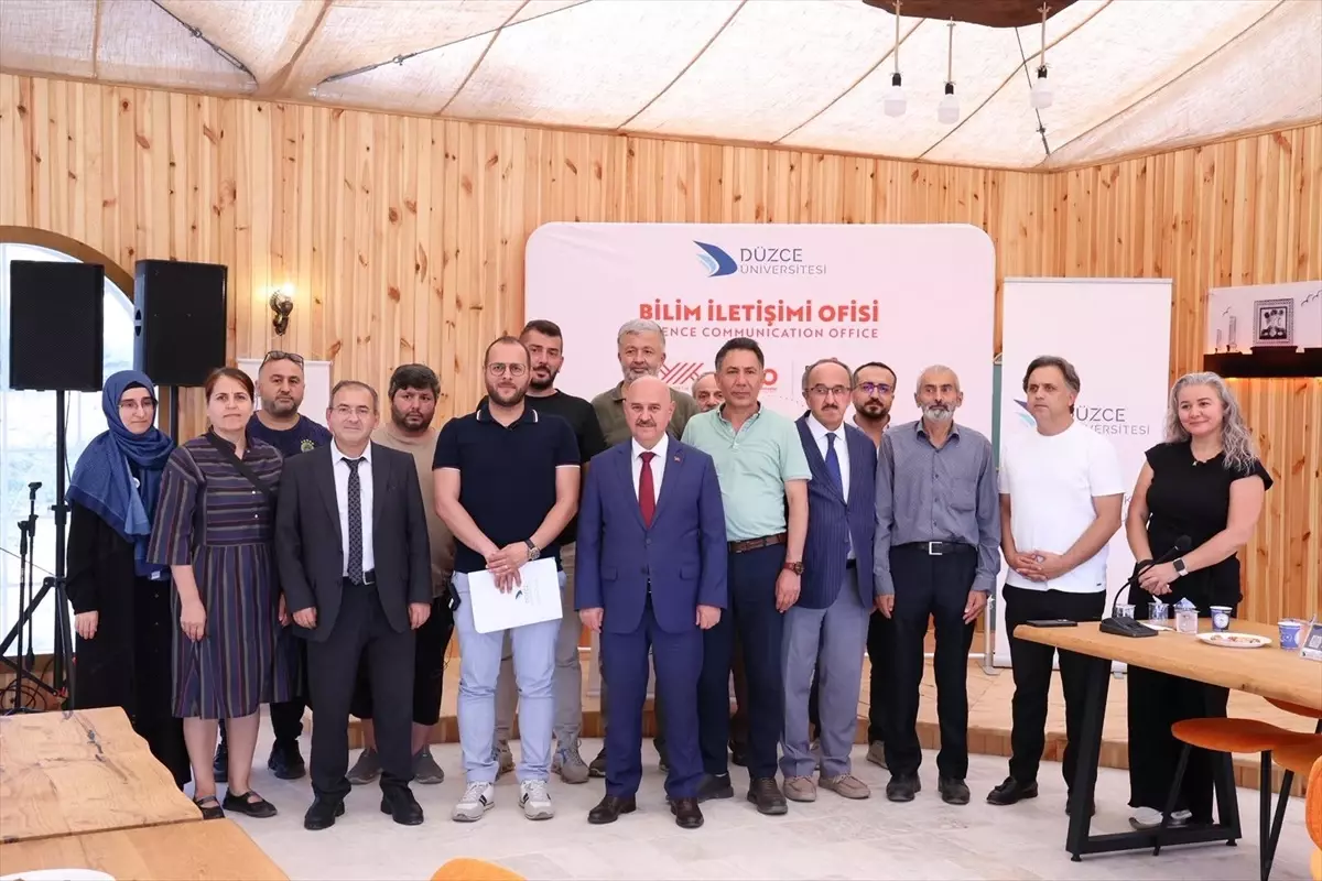 Düzce\'de Bilim Kafe Etkinliği