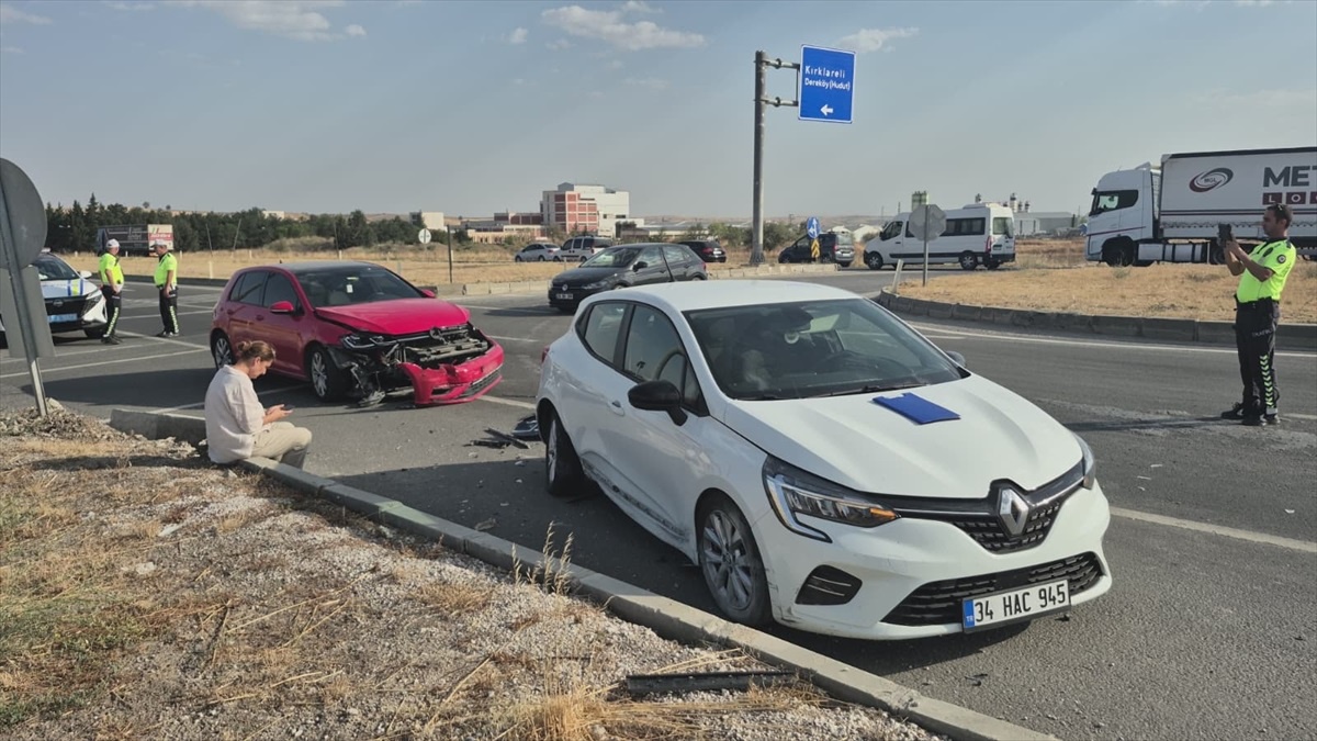 Edirne\'de Trafik Kazası: 1 Yaralı