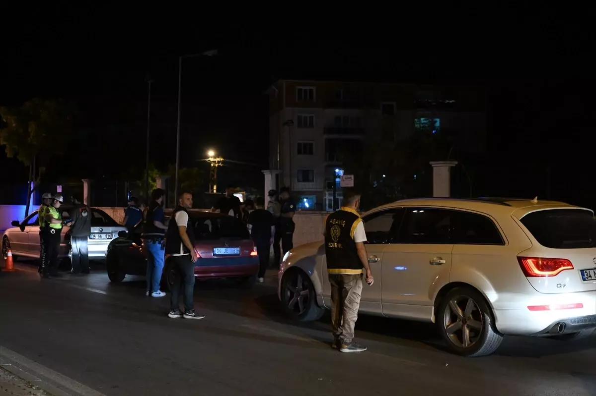 Edirne\'de Asayiş ve Trafik Denetimi