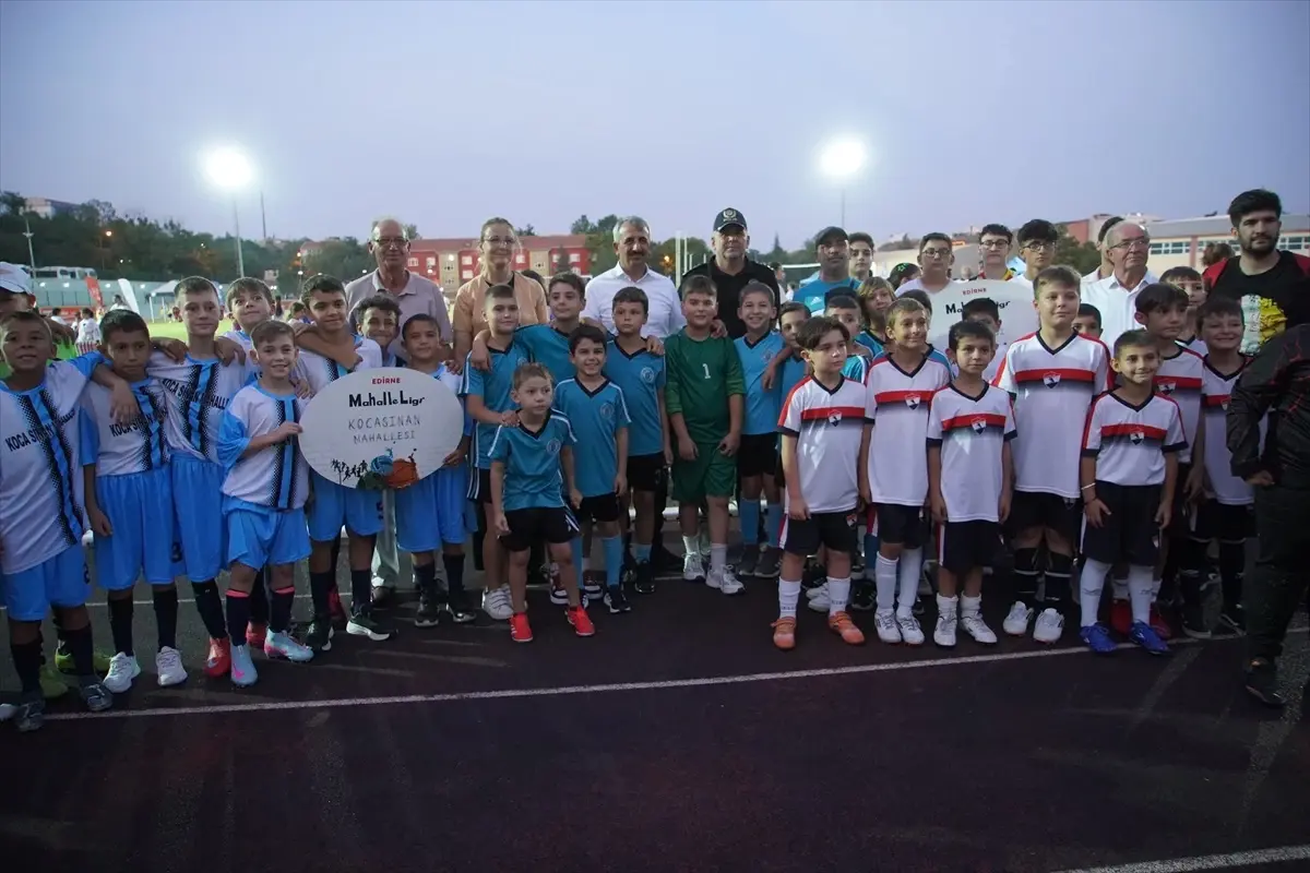Edirne\'de Yaz Mahalle Ligi Başladı