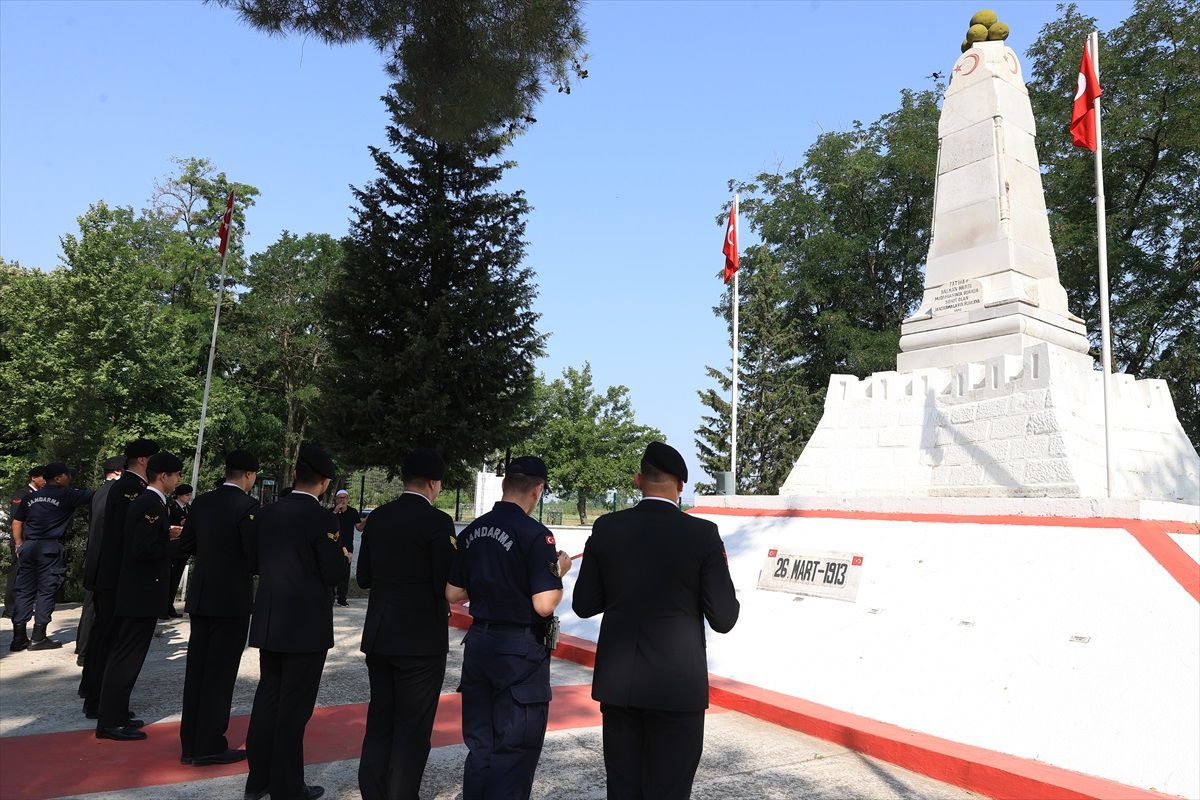 Edirne\'de jandarma şehitleri anıldı