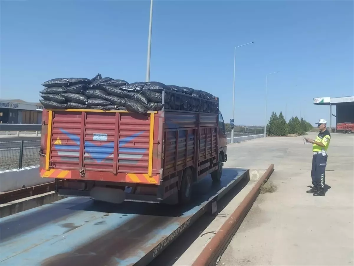 Taşıma Sınırını Aşan Kamyona 51 Bin Ceza