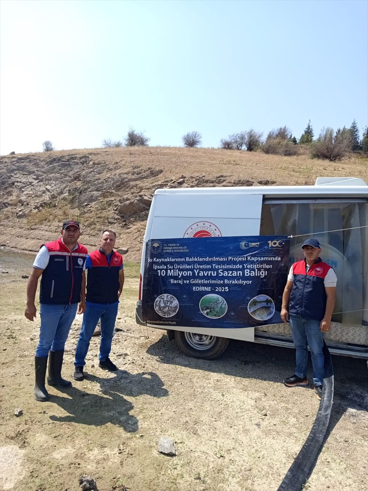 Sazan Yavruları Kırklareli\'nde Göletlere Bırakıldı