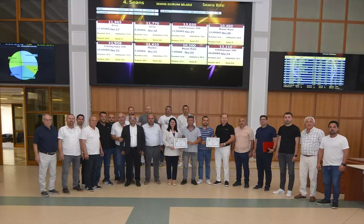 Edirne\'de İlk Kanola Satışı Yapıldı