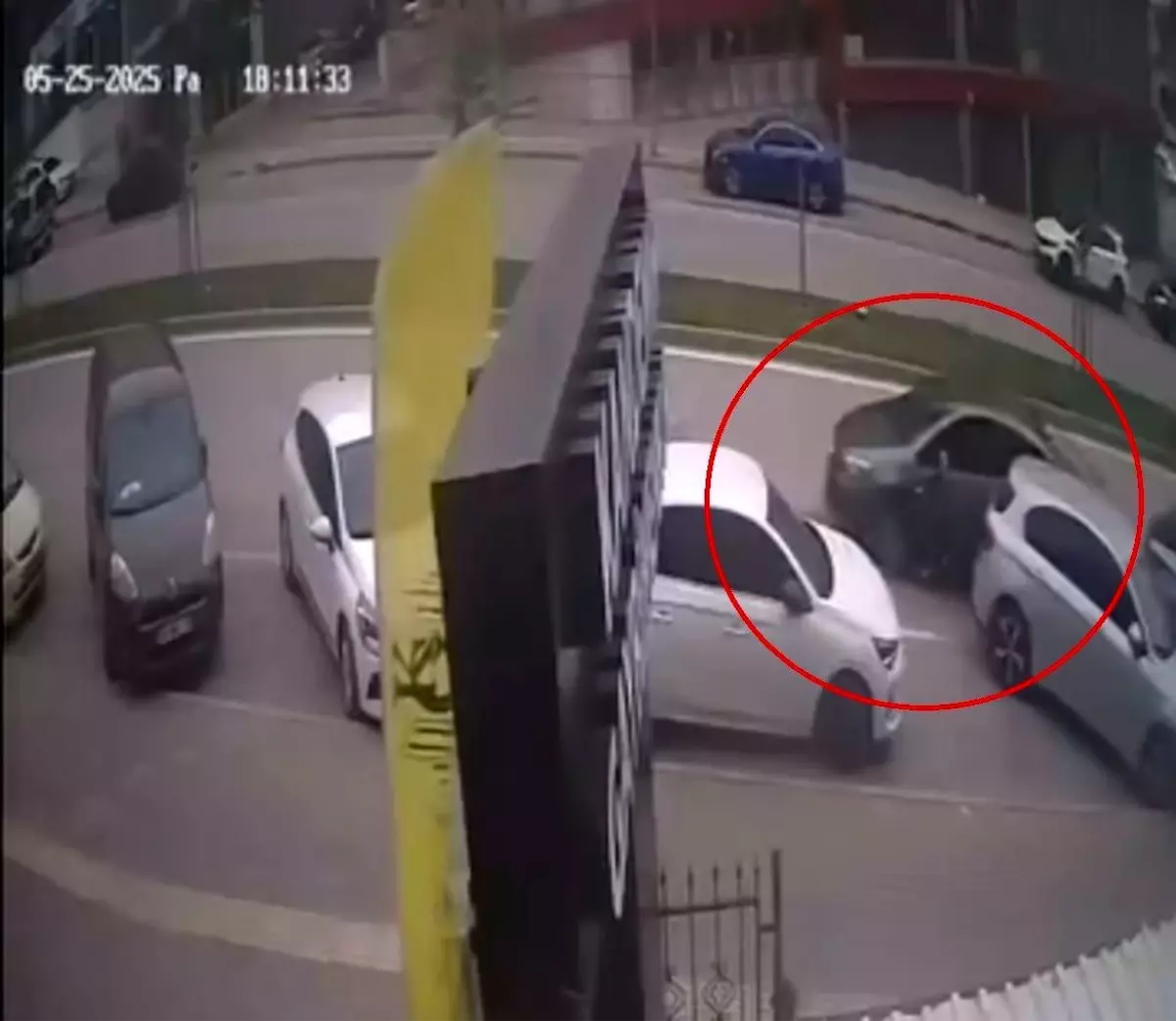 Bursa\'da Kontrolsüz Araç Kazası