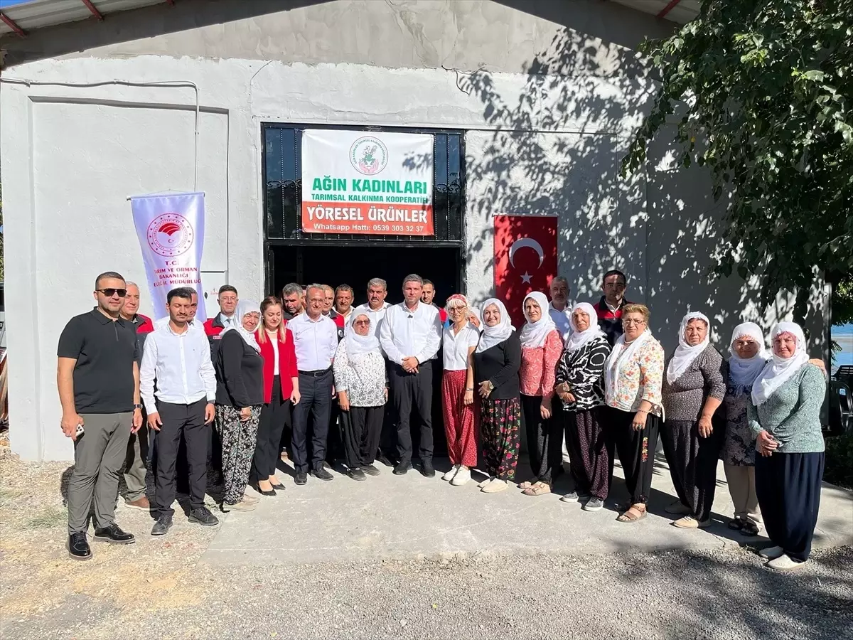 Ağın Kadınları\'na Yangın Desteği