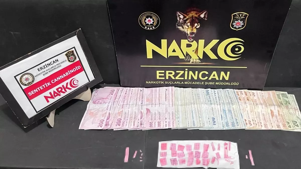 Erzincan\'da Uyuşturucu Operasyonu: 4 Gözaltı