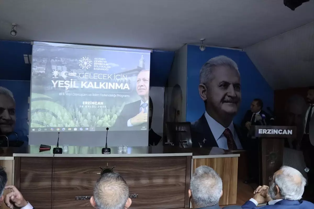 Erzincan\'da yeşil dönüşüm ve iklim farkındalığı programı düzenlendi