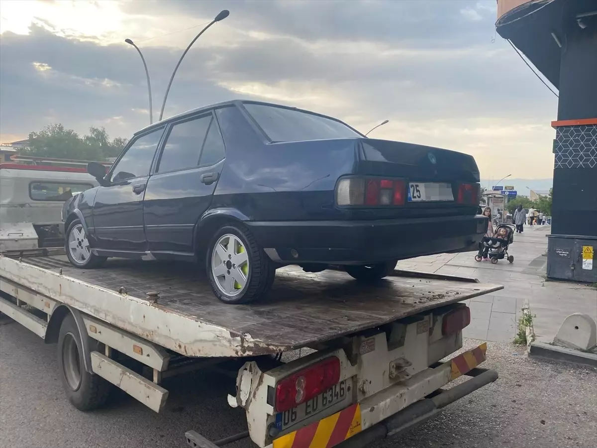 Drift Atan Sürücüye 48 Bin Ceza