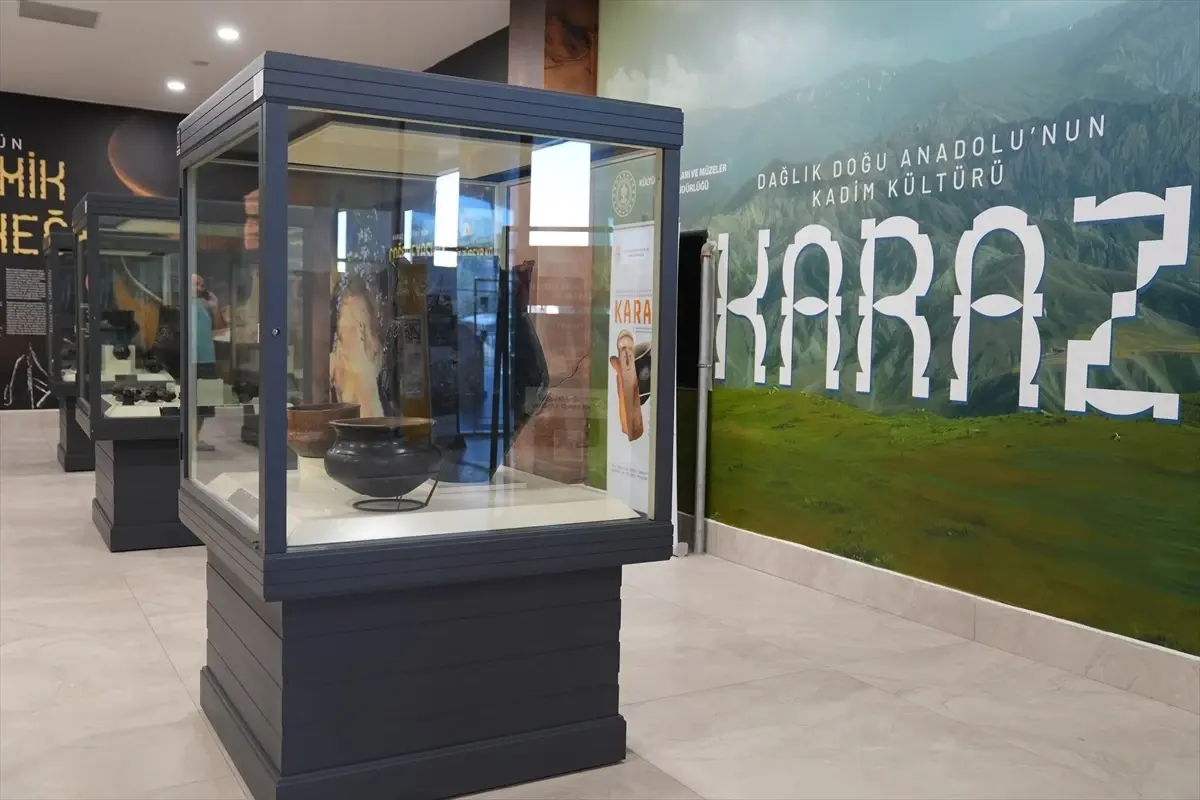 Karaz Kültürü Eserleri Erzurum\'da Sergileniyor