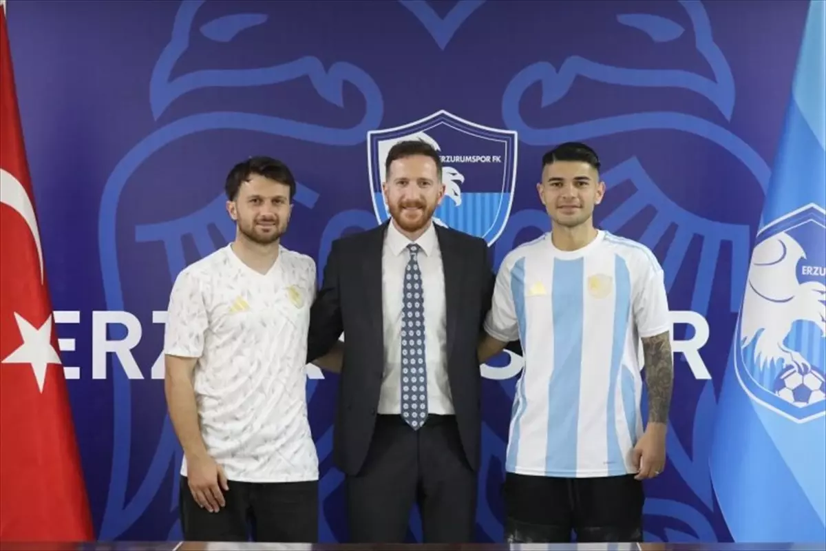 Erzurumspor FK İki Yeni Transferle Güçlendi