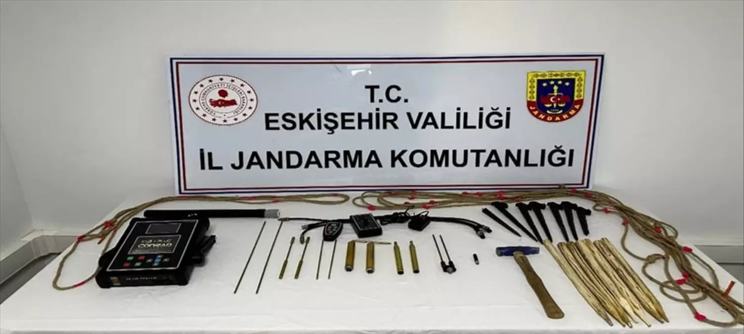 Günyüzü\'nde Kaçak Kazı Operasyonu
