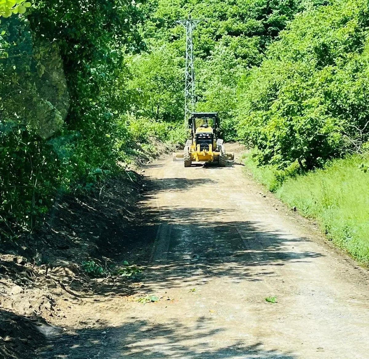 Espiye\'de Altyapı Çalışmaları Devam Ediyor